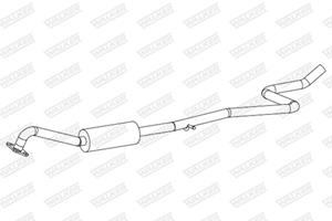 Walker Mittelschalldämpfer  24288