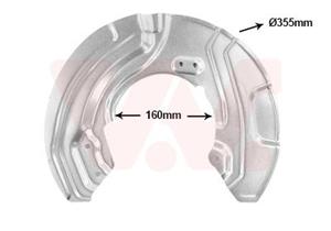 bmw Stofschild Voor Links 0667371