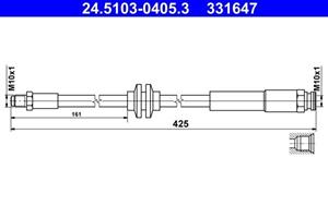 opel Remslang 24510304053