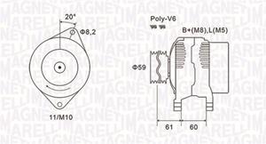 Magneti Marelli Generator  063731643010