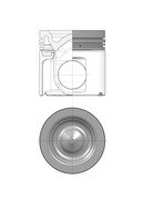 Zuiger KOLBENSCHMIDT 40907600