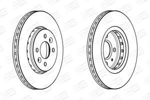 Champion Bremsscheibe Vorderachse  562959CH