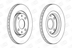 Champion Bremsscheibe Vorderachse  561364CH