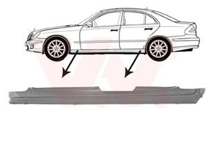 mercedes-benz Plaatwerkdeel Dorpel 3041103