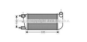 fiat Intercooler, inlaatluchtkoeler FTA4352