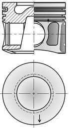 Kolbenschmidt Kolben  41008600