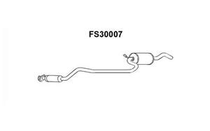 faurecia Mittelschalldämpfer Easy2Fit mit Anbauteilen hella für ford fiesta iii (gfj)