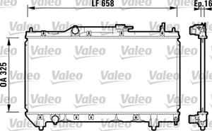 Valeo Kühler, Motorkühlung  732950