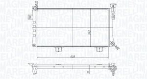 Magneti Marelli Kühler, Motorkühlung  350213180600