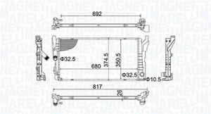 bmw Radiateur BM2028