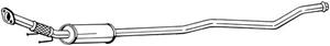 Mittelschalldämpfer Bosal 286-443