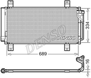 mazda Airco condensor DCN44008