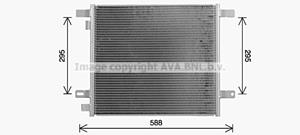highwayautomotive A/C condensor AVA COOLING DF5103 AVA