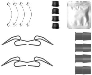 Textar Zubehörsatz, Bremssattel Hinterachse  82558100
