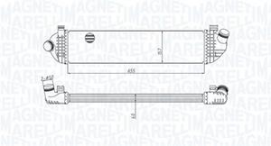 volvo Intercooler, inlaatluchtkoeler MST437