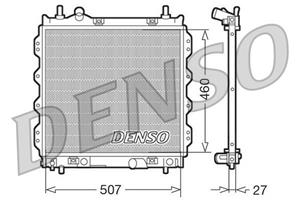 Kühler, Motorkühlung Denso DRM06005