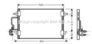 audi Condensor, airconditioning