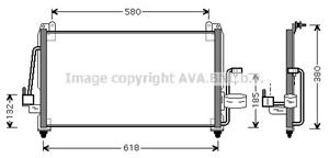 daewoo Condensor, airconditioning