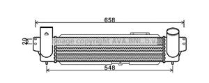 kia Intercooler, inlaatluchtkoeler KA4141