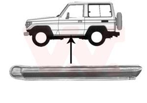 vanwezel Einstiegsblech links Van Wezel 5379101