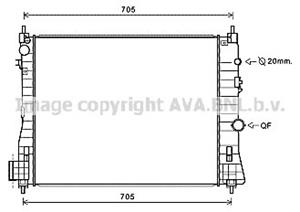 chevrolet Radiateur