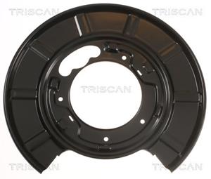 Triscan Spritzblech, Bremsscheibe Hinterachse links  8125 23224