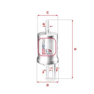 Sofima Kraftstofffilter  S 1855 B