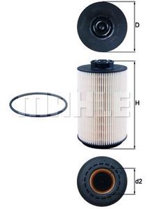 Mahle Original Kraftstofffilter  KX 512D