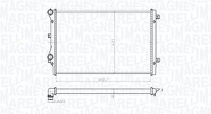 Magneti Marelli Kühler, Motorkühlung  350213852000