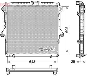 ford Radiateur DRM10119