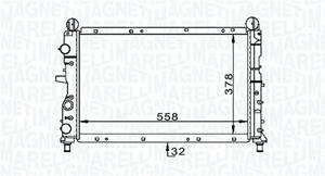 Magneti Marelli Kühler, Motorkühlung  350213168900