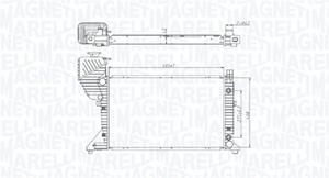 Magneti Marelli Kühler, Motorkühlung  350213177500