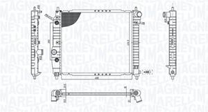 Magneti Marelli Kühler, Motorkühlung  350213197300