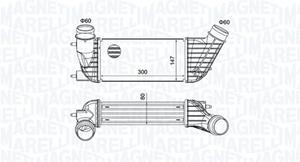 Magneti Marelli Ladeluftkühler  351319204260