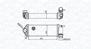 mercedes-benz Intercooler, inlaatluchtkoeler MST551