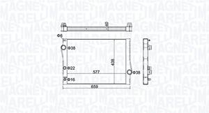 Magneti Marelli Kühler, Motorkühlung  350213163500