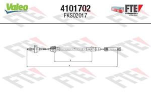 Valeo Seilzug, Kupplungsbetätigung  4101702
