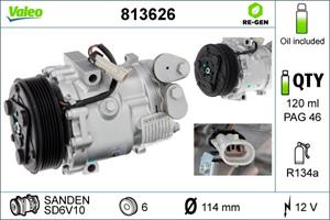 Valeo Kompressor, Klimaanlage  813626