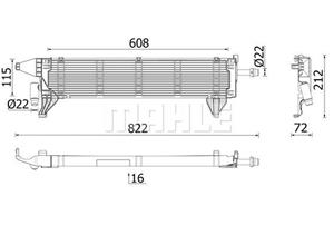 mercedes-benz Radiateur CR2636000P
