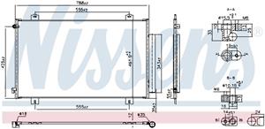 Nissens Kondensator, Klimaanlage  940925