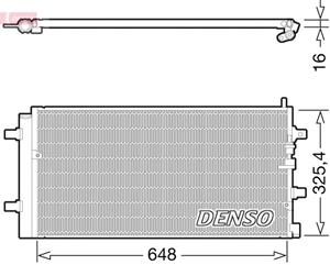 audi Airco condensor DCN02002