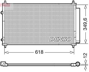 toyota Condensor, airconditioning DCN50117