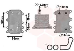 bmw Oliekoeler, automatische transmissie 06003560