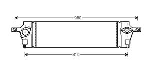 nissan INTERCOOLER X-TRAIL/KOLEOS 2.0DCi 07- 13004350