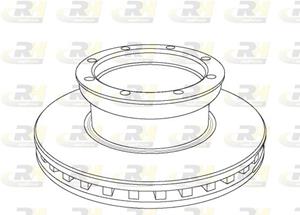 Roadhouse Bremsscheibe  NSX1054.20