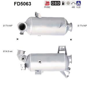 Volkswagen Roetfilter FD5063