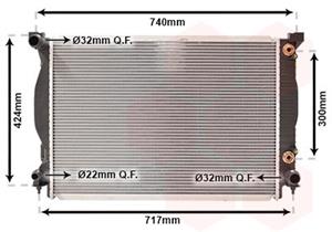 audi RADIATEUR BENZINE 3.0 AT 03002205