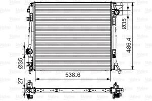 renault Radiateur 701641