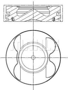 mercedes-benz Zuiger 001PI00107000