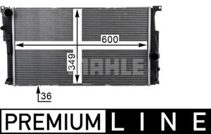 bmw Radiateur CR1725000P